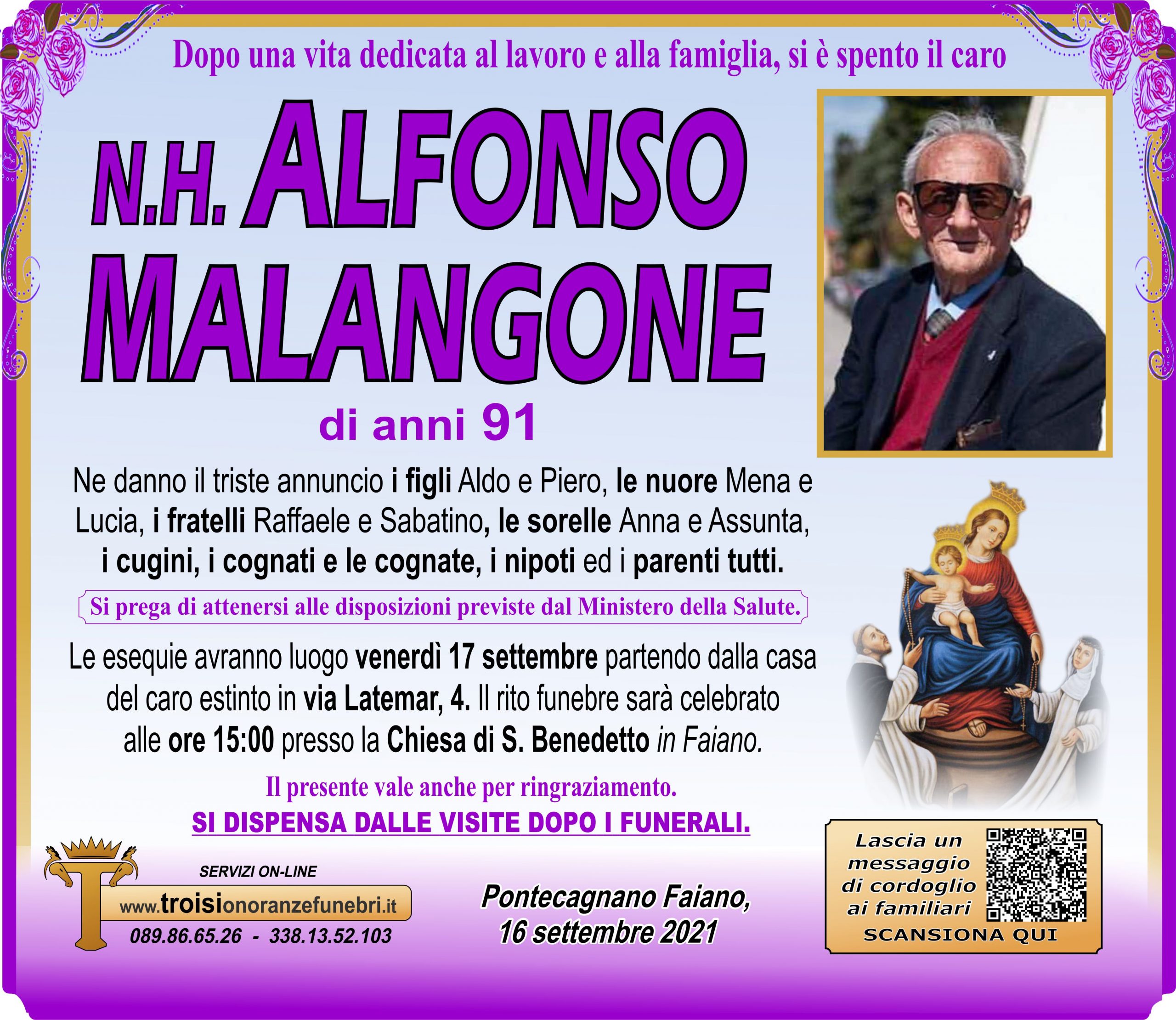 ALFONSO MALANGONE