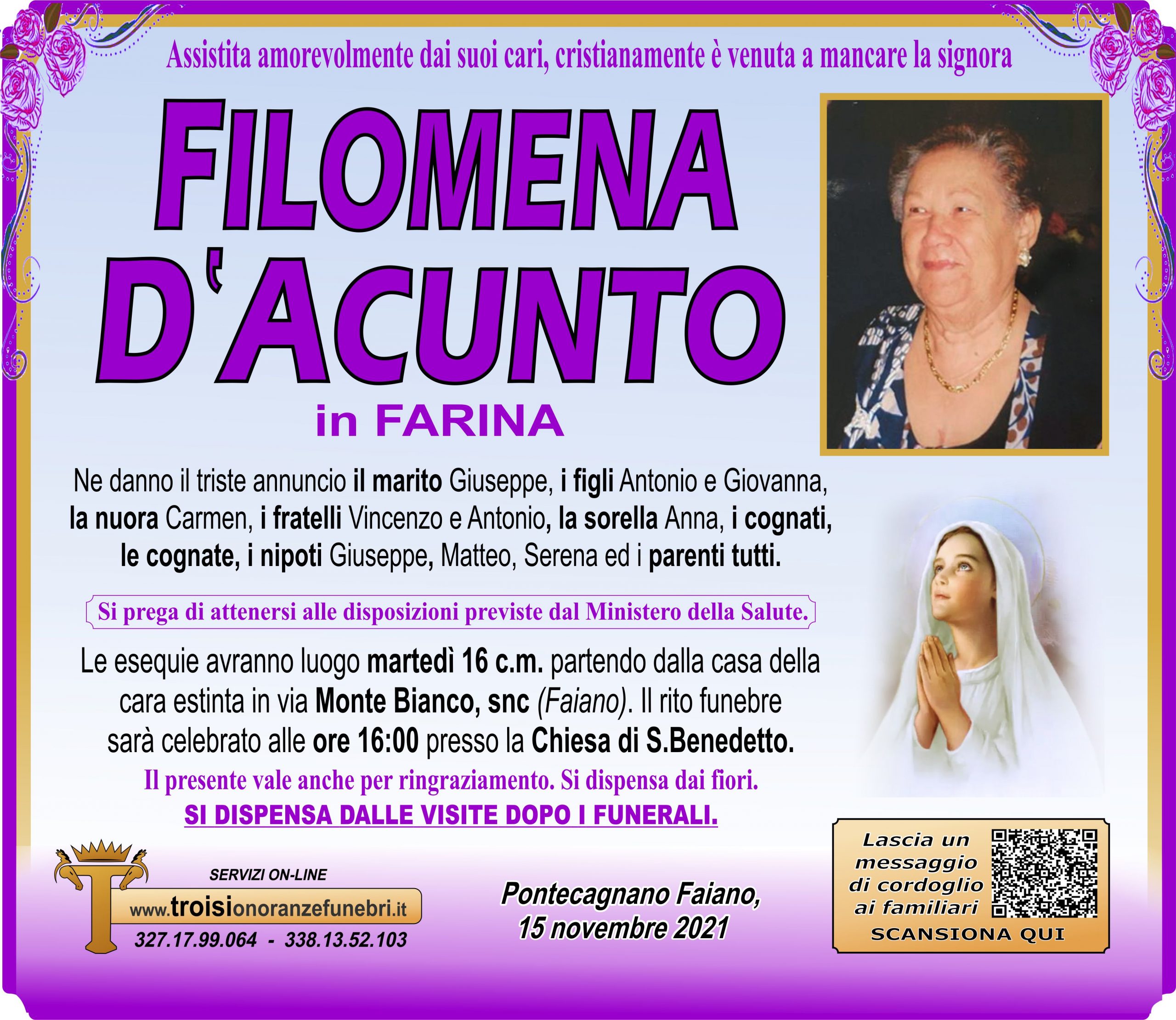 FILOMENA D’ACUNTO