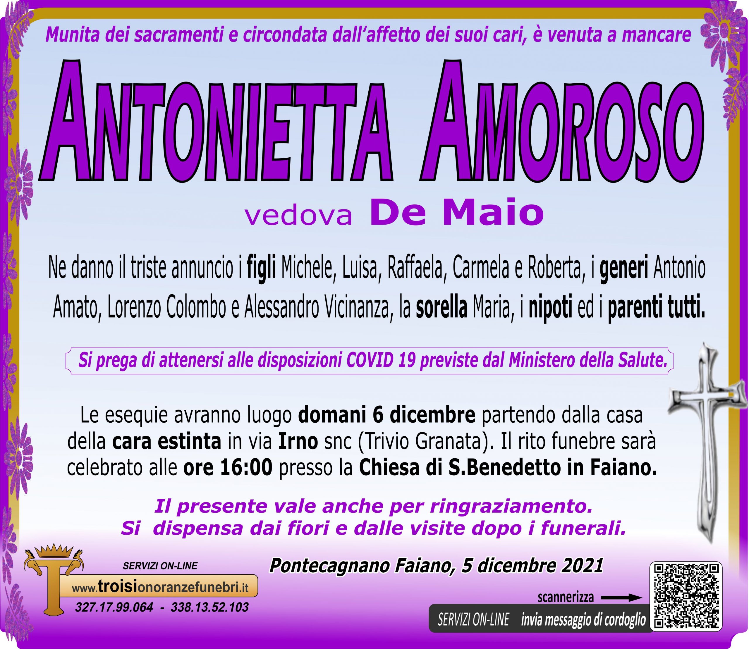 ANTONIETTA AMOROSO