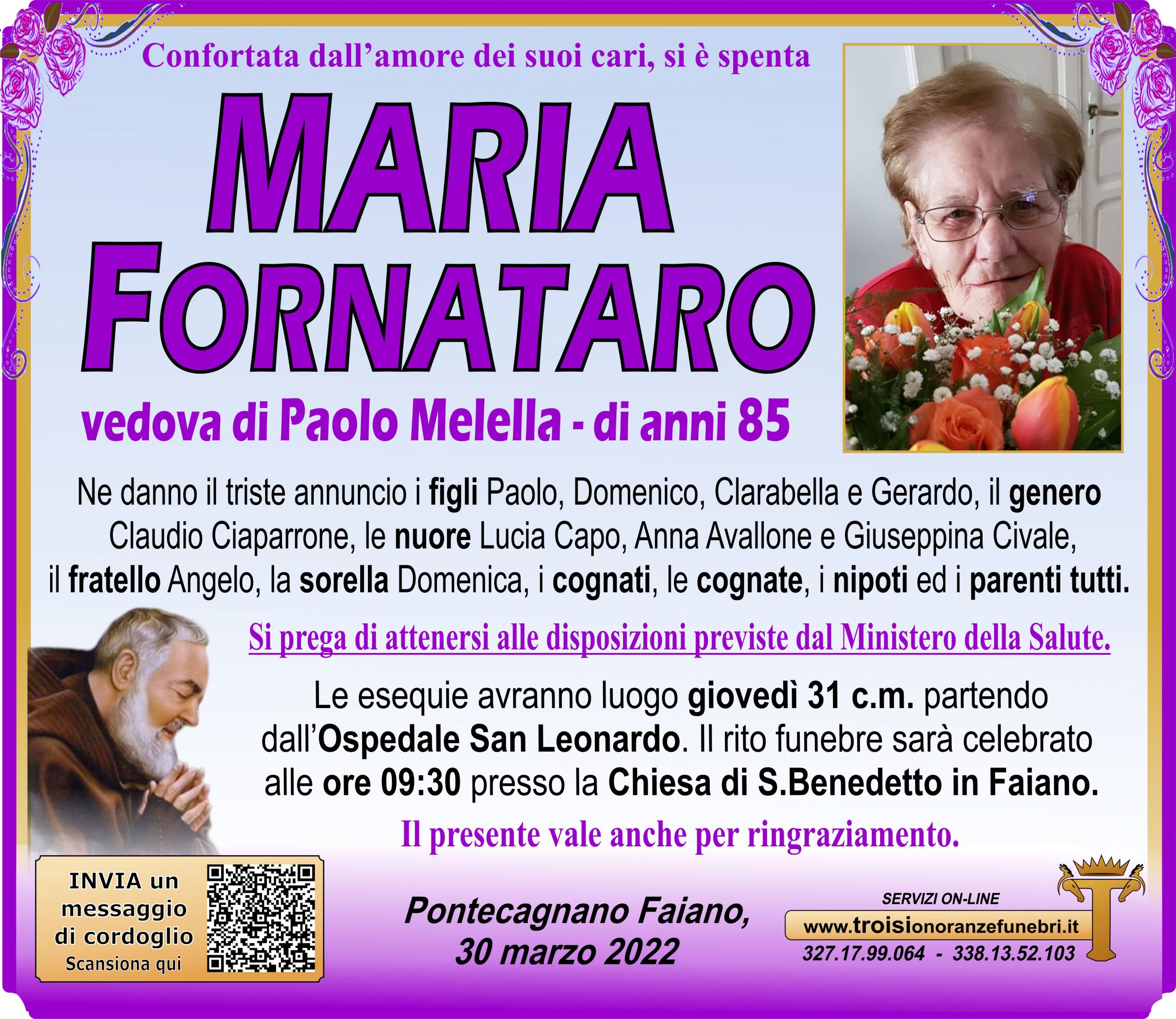 MARIA FORNATARO